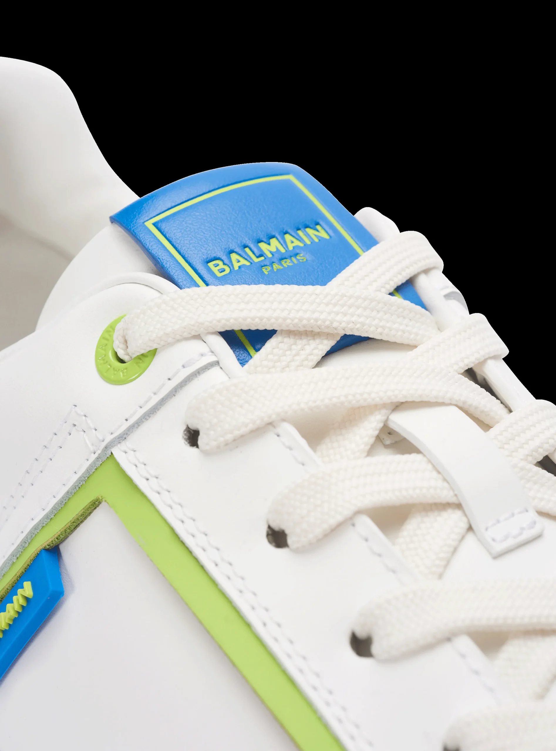 Balmain B-Court Smooth Leather Trainers
