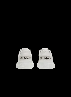 Balmain B-Court Smooth Leather Trainers