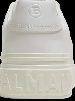 Women Balmain B-Court Trainers In Calfskin