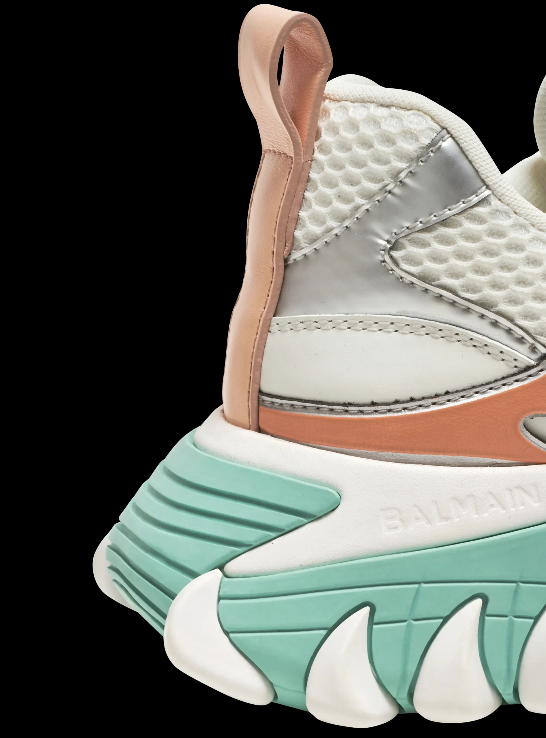 Women Balmain B-East PB Trainers In Technical Materials And Mesh