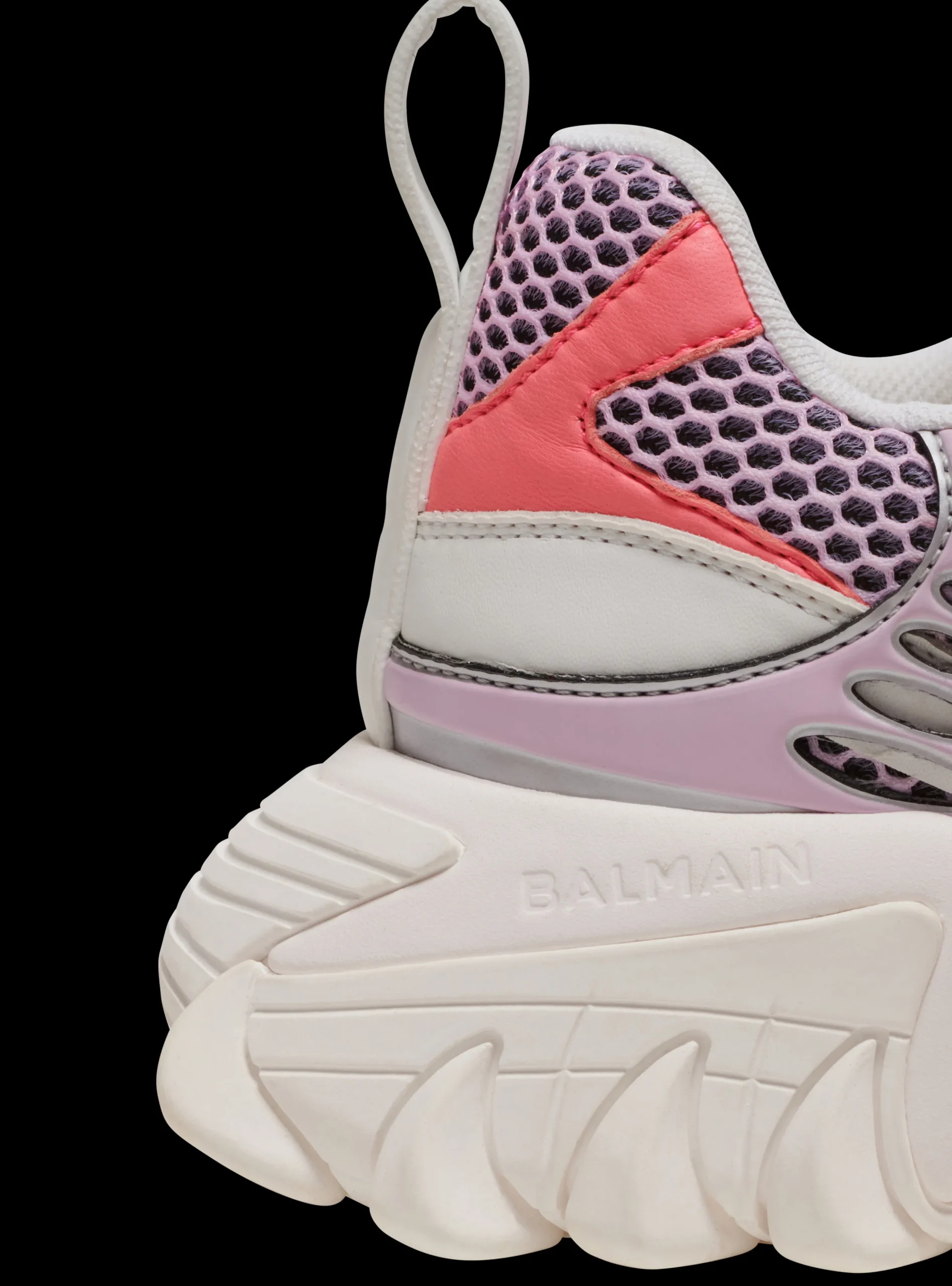 Women Balmain B-East PB Trainers In Technical Materials And Mesh