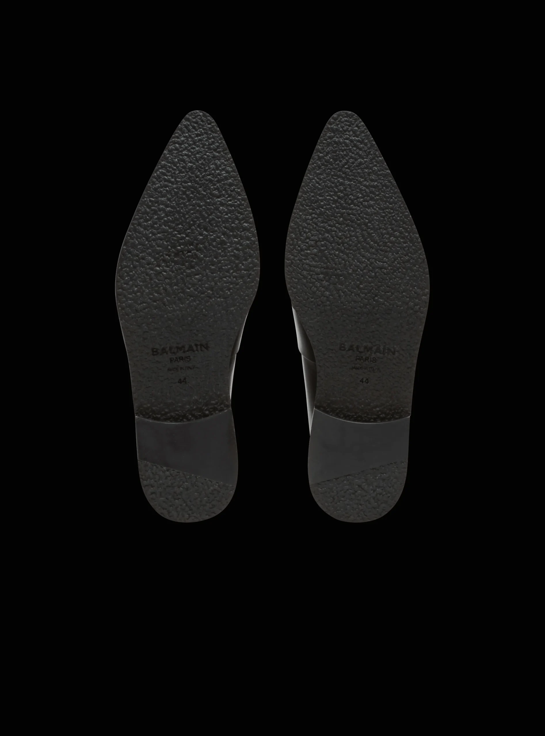 Balmain Ben Smooth Leather Loafers