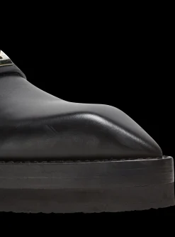 Balmain Ben Smooth Leather Loafers