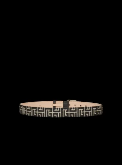 Balmain Bicolor Jacquard PB Belt Belt
