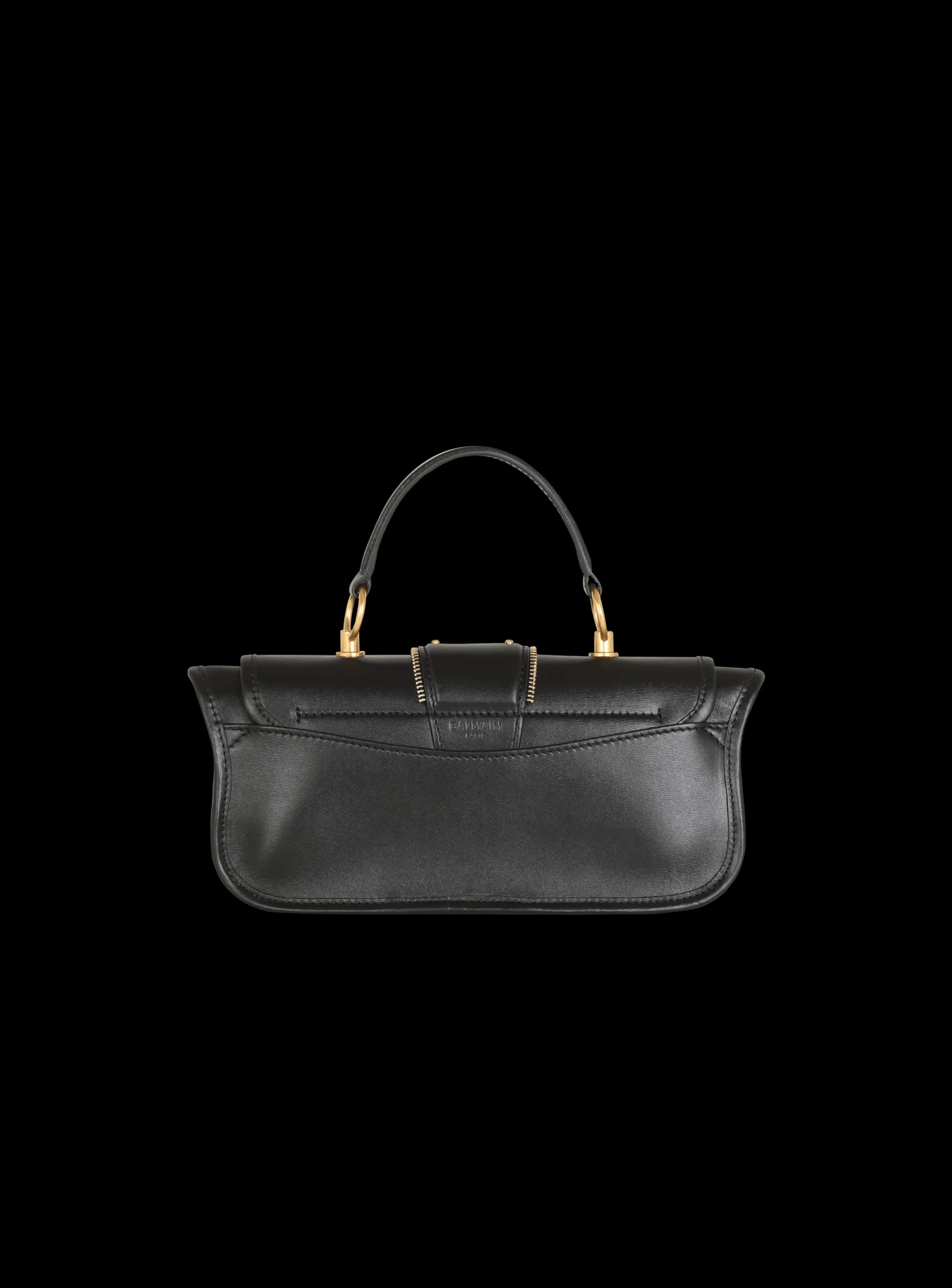 Women Balmain Blaze Clutch Bag In Smooth Leather
