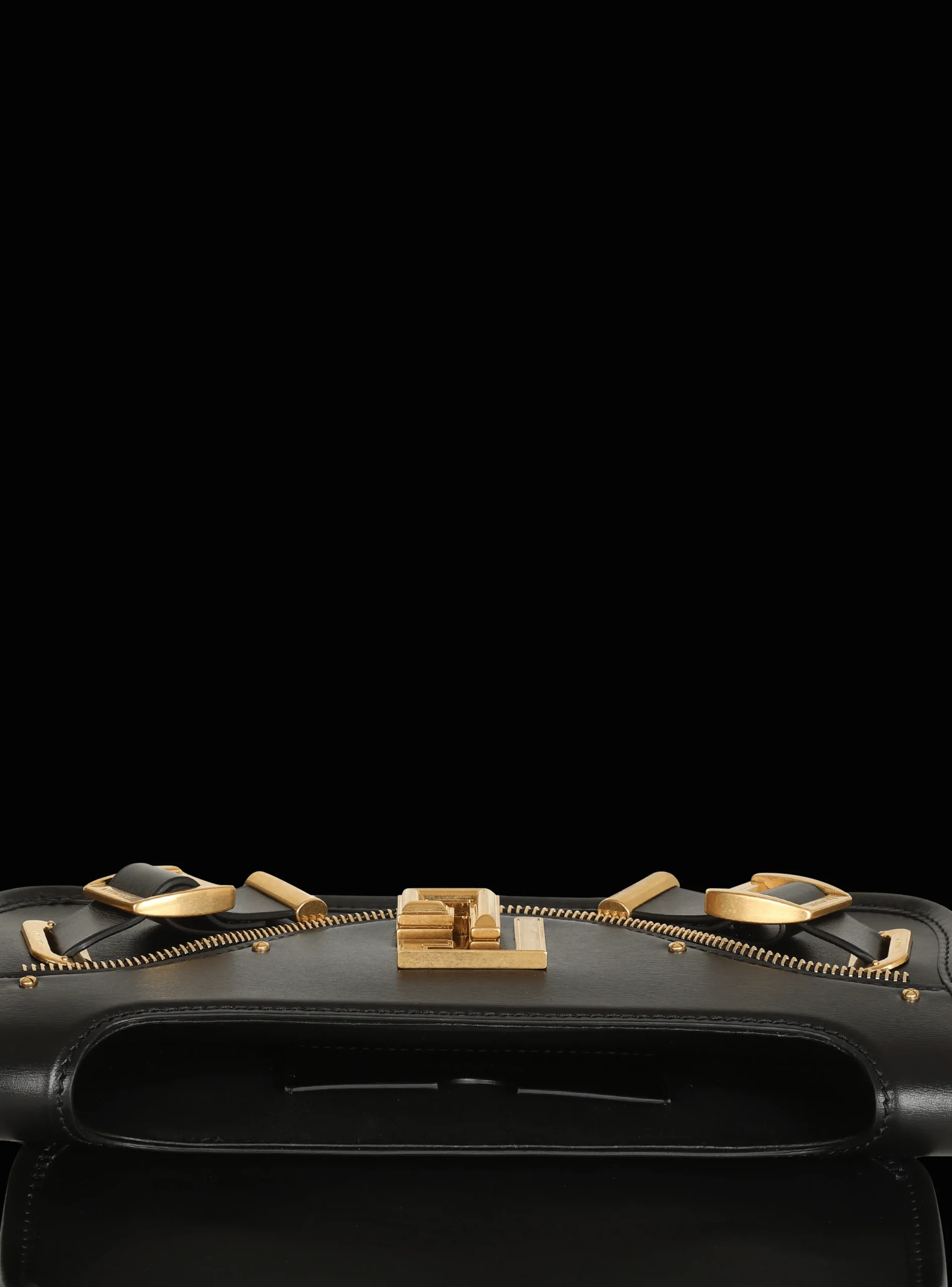 Women Balmain Blaze Clutch Bag In Smooth Leather