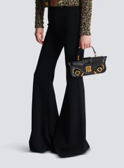 Women Balmain Blaze Clutch Bag In Smooth Leather