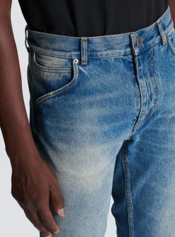 Balmain Wash Vintage Denim Jeans