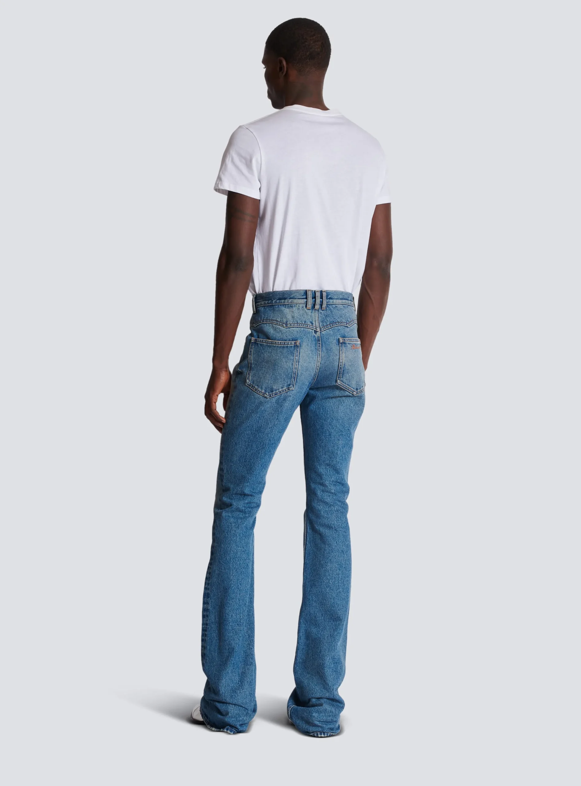 Balmain Wash Vintage Denim Jeans