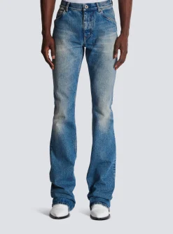 Balmain Wash Vintage Denim Jeans