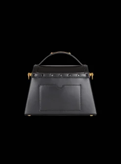 Balmain Box Leather B-Buzz Dynasty Bag