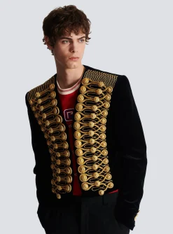 Balmain Brandenburg Jacket With Embroidery