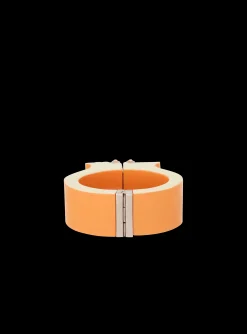Women Balmain Brass, Rhinestone And Resin Cuff