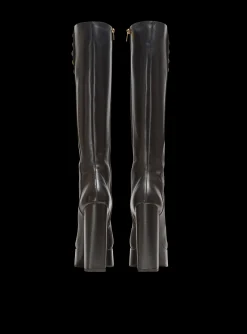 Women Balmain Brune Leather Boots
