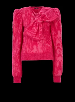 Women Balmain Brushed Mohair Jumper