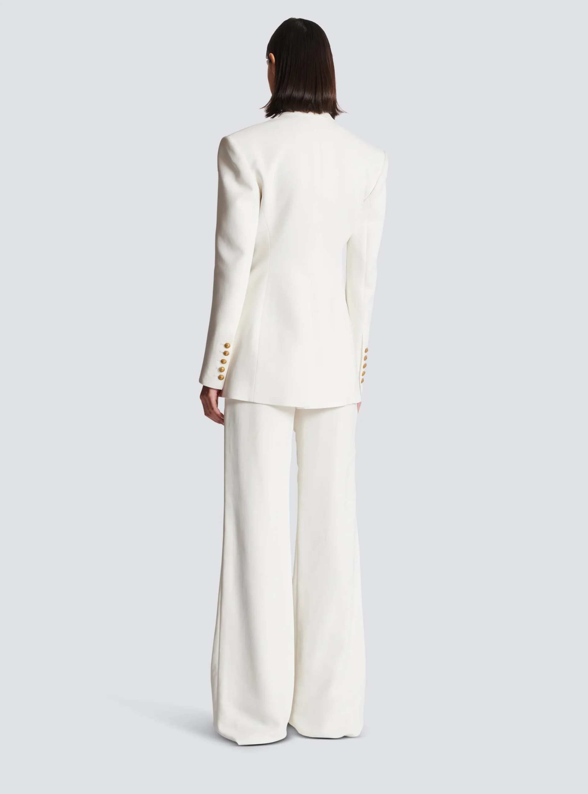 Women Balmain 2-button Crepe Jacket