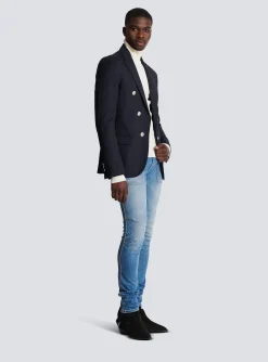 Balmain 6-button Wool Jacket
