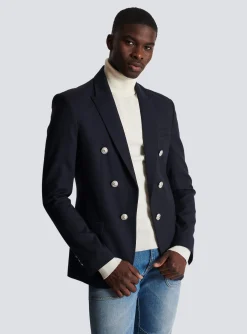 Balmain 6-button Wool Jacket