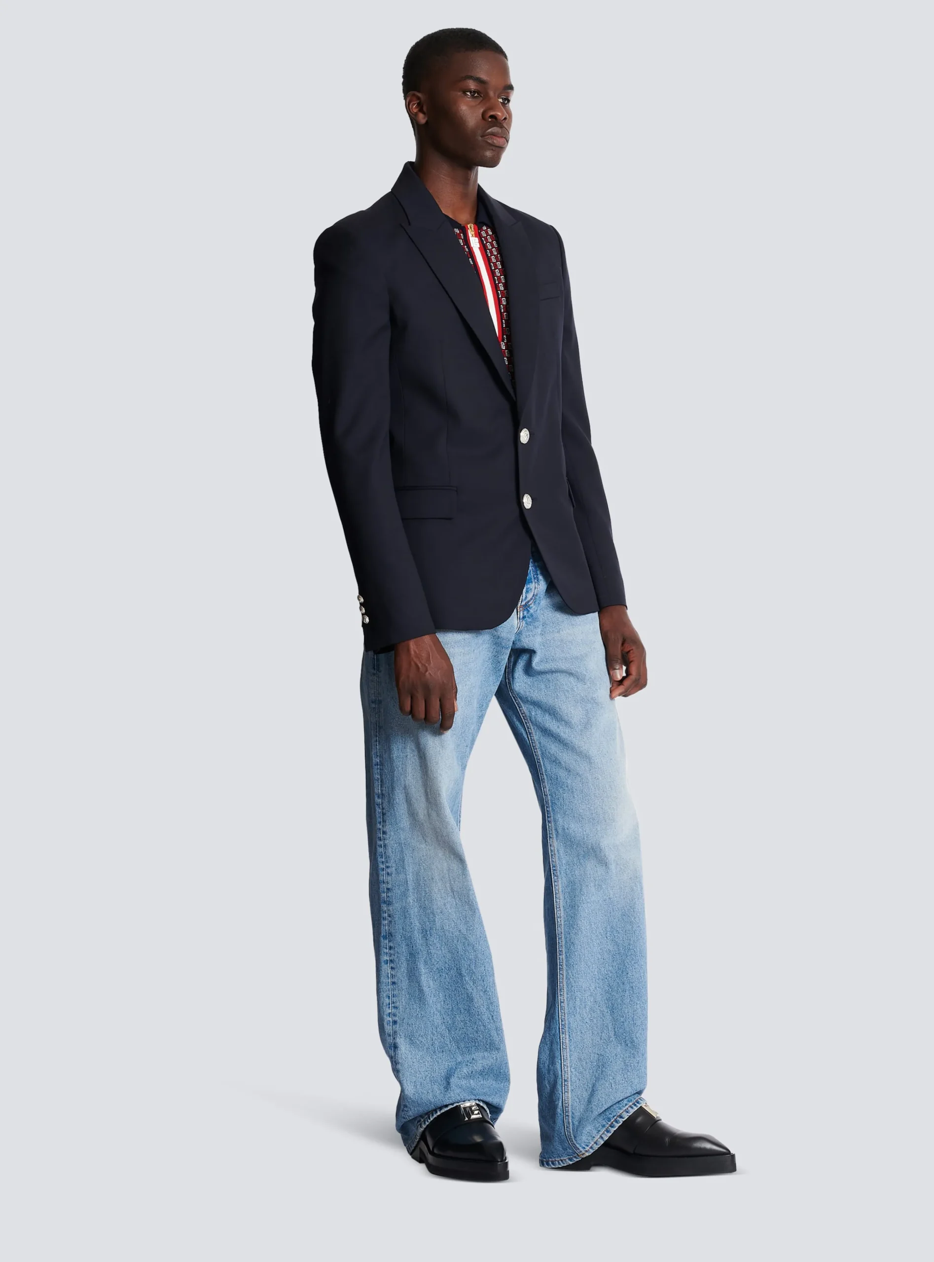 Balmain 2-button Wool Jacket