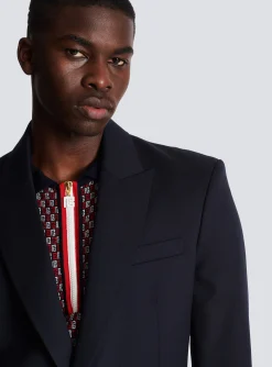 Balmain 2-button Wool Jacket
