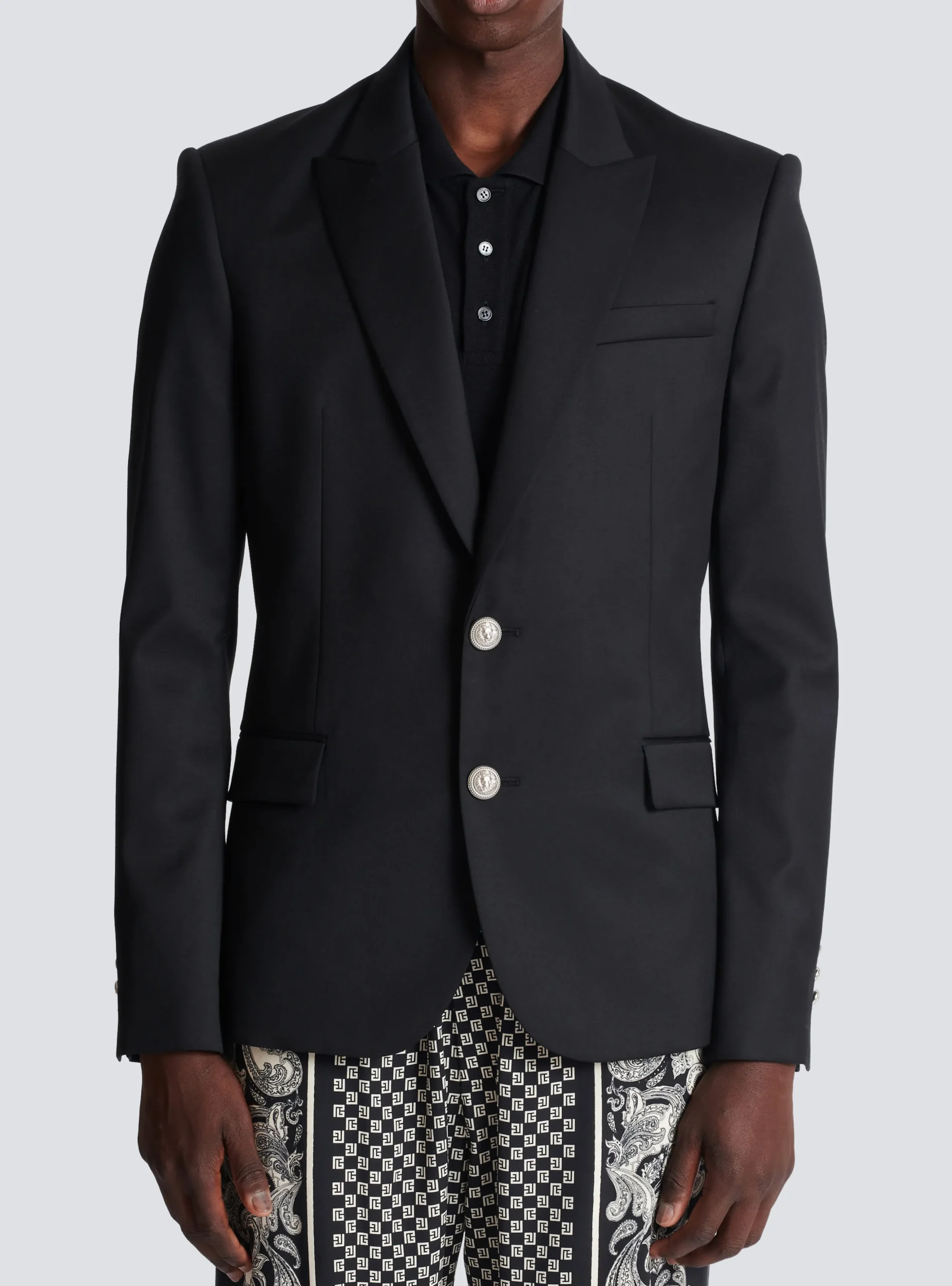 Balmain 2-button Wool Jacket