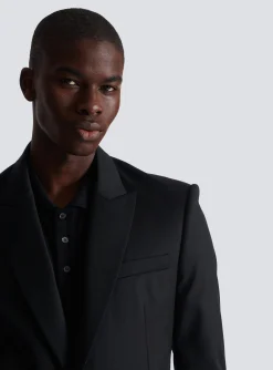 Balmain 2-button Wool Jacket