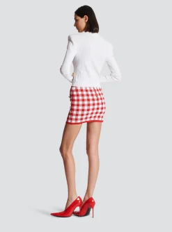 Women Balmain Buttoned Knit Cardigan