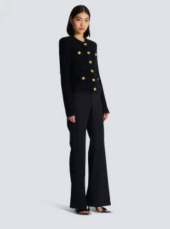 Women Balmain Buttons Tweed Jacket