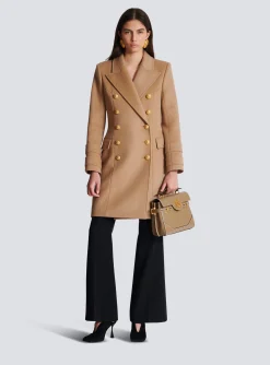 Women Balmain Calfskin B-Buzz 23 Bag