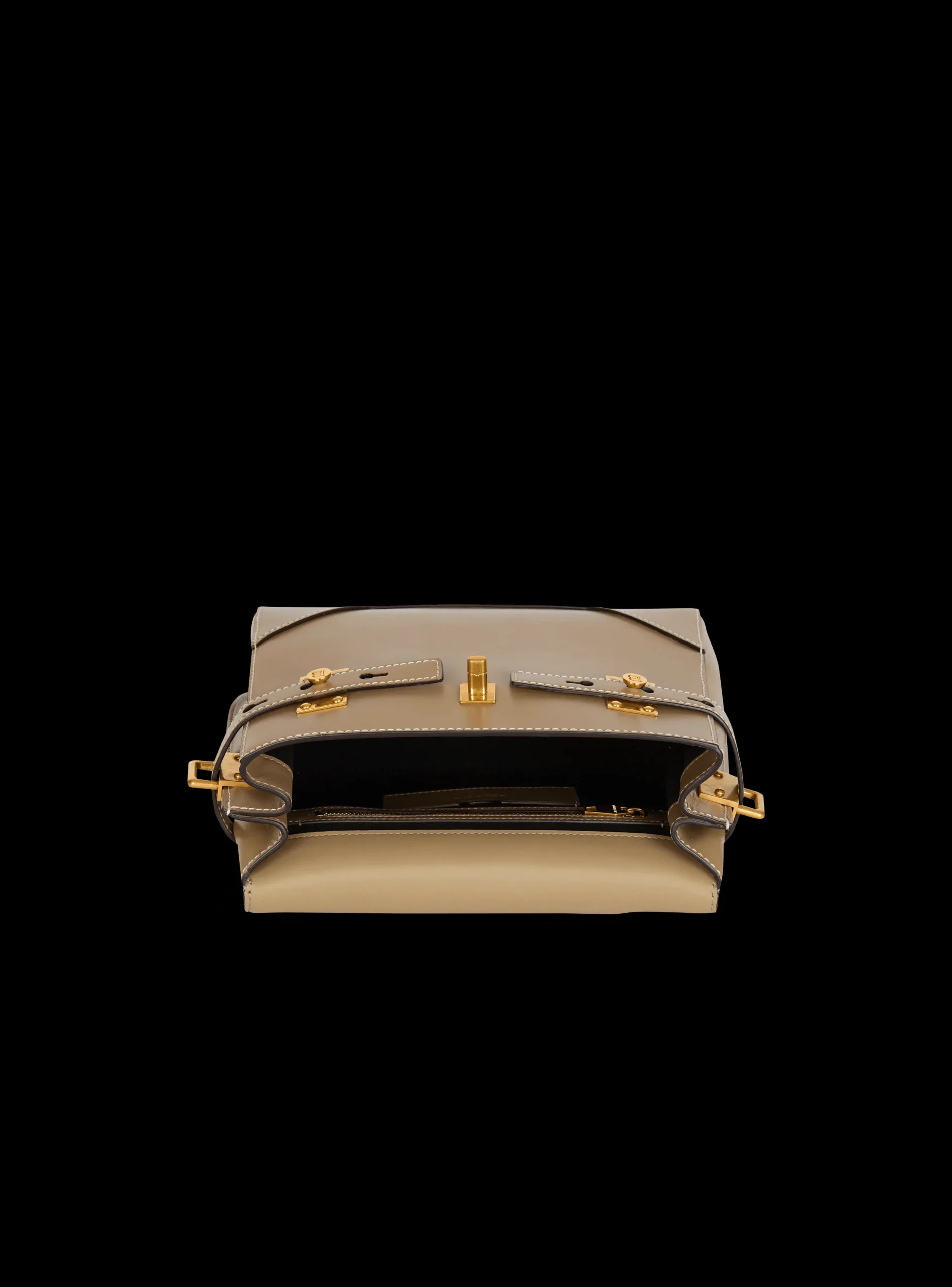 Women Balmain Calfskin B-Buzz 23 Bag