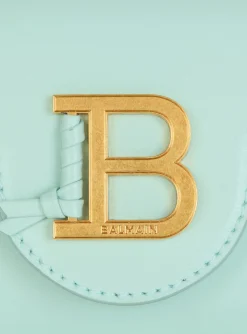 Women Balmain Calfskin B-Buzz 17 Mini Bag