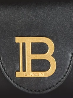 Women Balmain Calfskin B-Buzz Hobo Bag