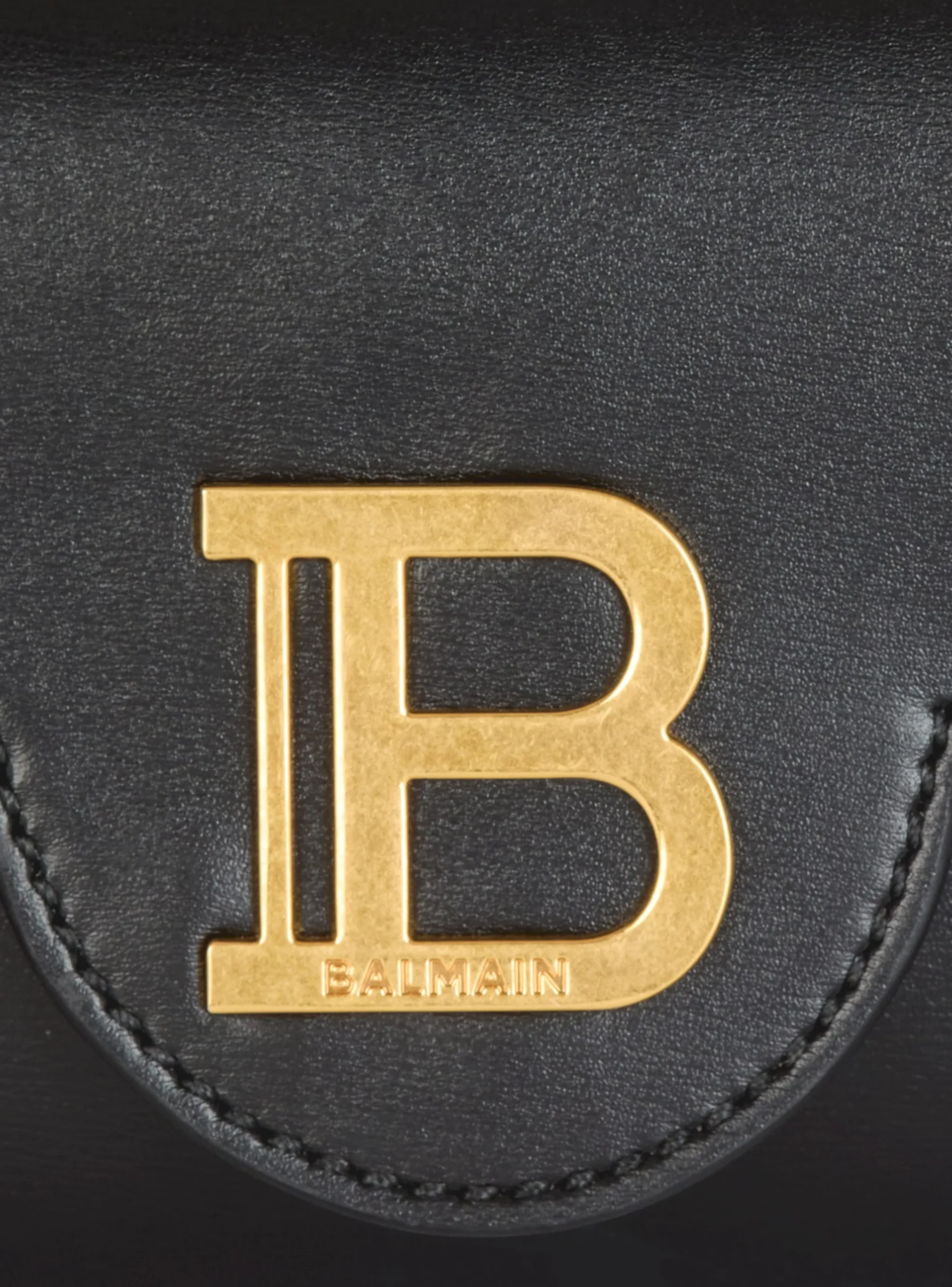 Women Balmain Calfskin B-Buzz Hobo Bag