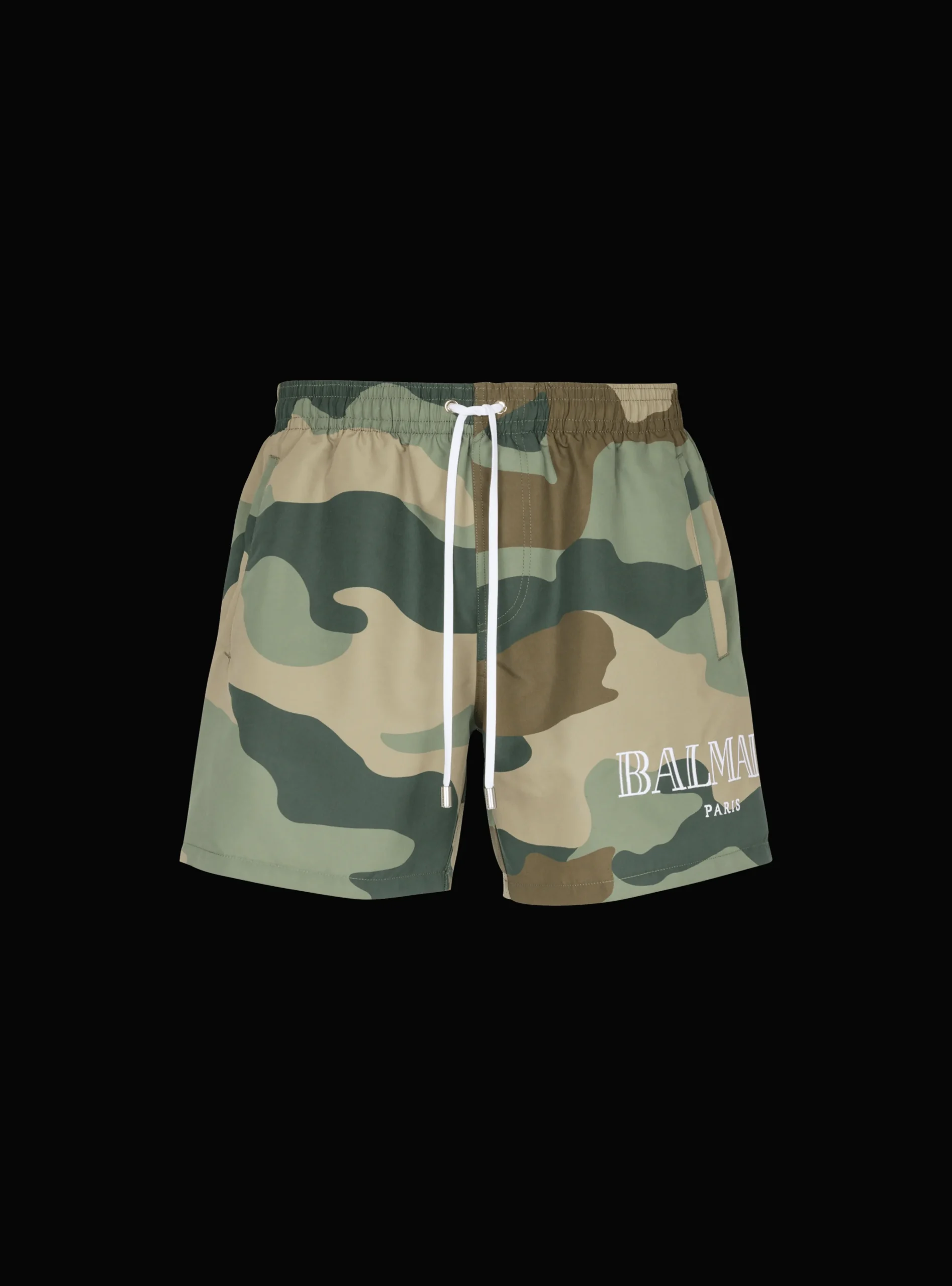 Balmain Camouflage Swim Shorts