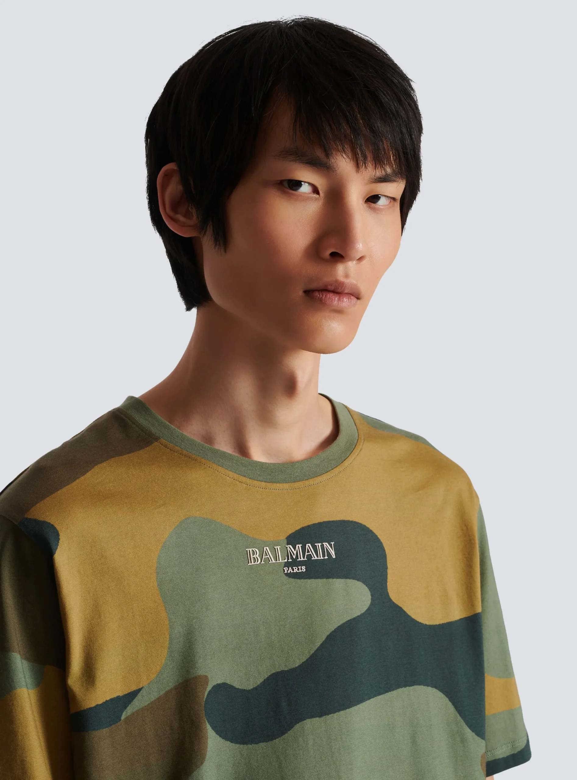 Balmain Camouflage Vintage T-shirt