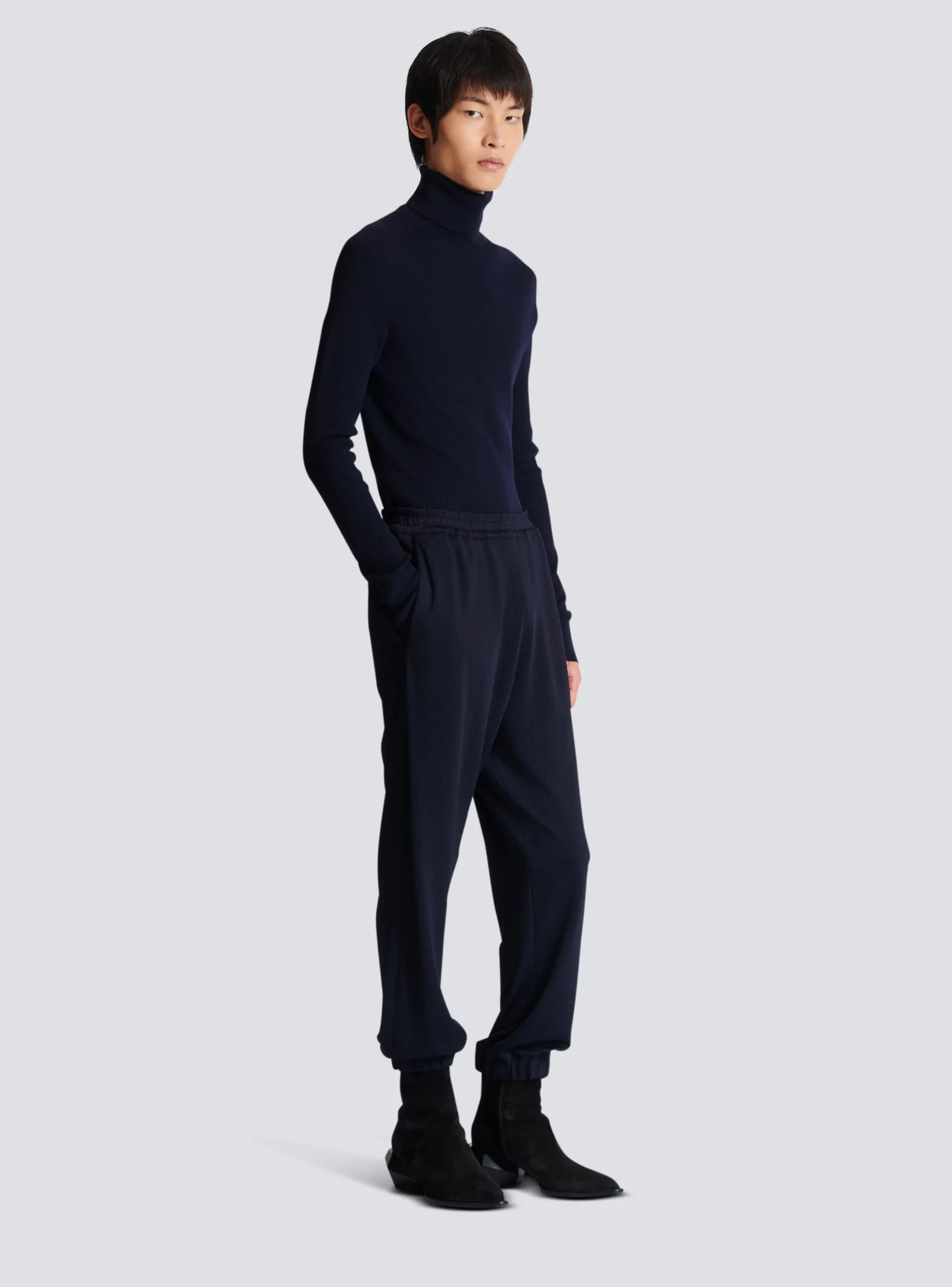 Balmain Casual Mini Monogram Trousers
