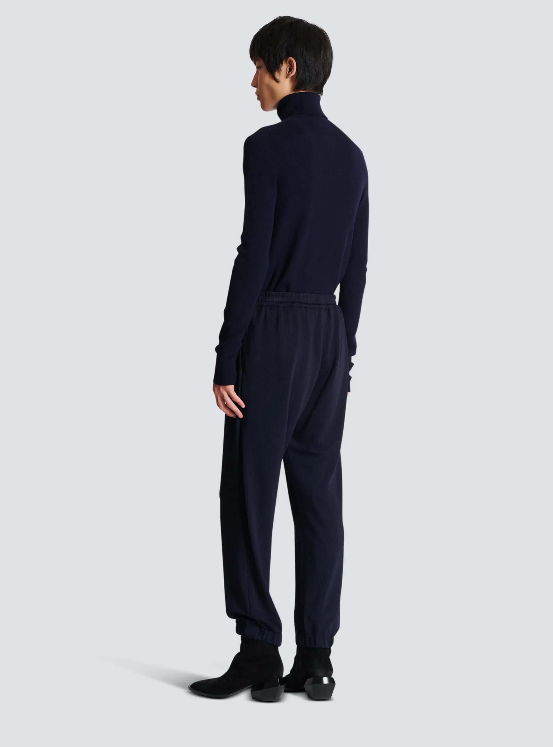 Balmain Casual Mini Monogram Trousers