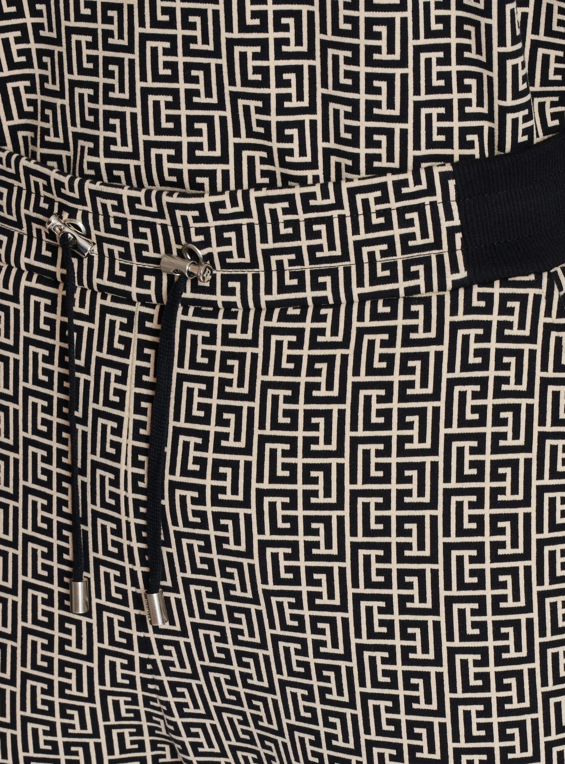 Balmain Casual Monogram Jacquard Trousers