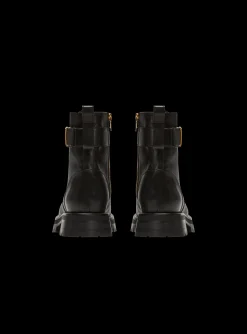 Women Balmain Charlie Leather Ranger Boots
