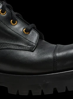 Women Balmain Charlie Leather Ranger Boots