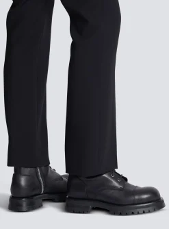 Balmain Charlie Leather Ranger Boots