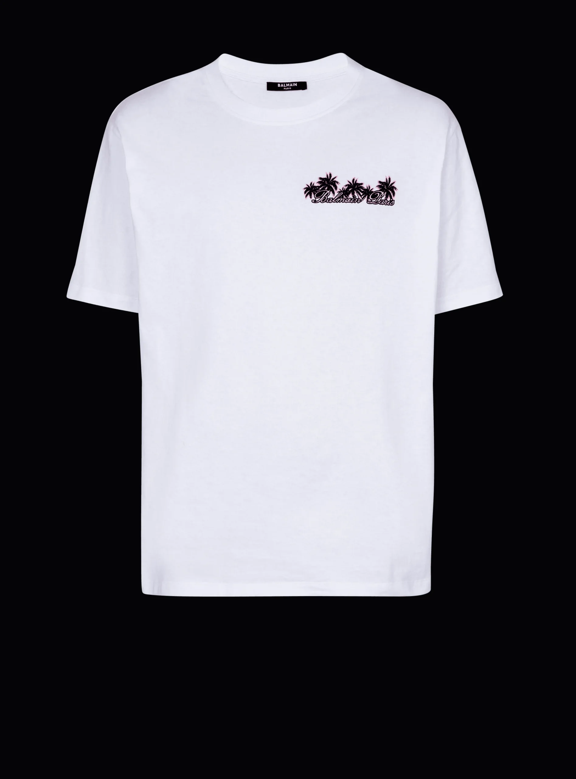 Balmain Club Signature Printed T-shirt