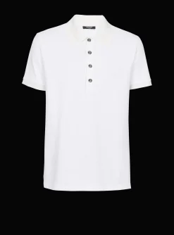 Balmain Cotton Piqu&eacute; Polo