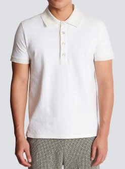 Balmain Cotton Piqu&eacute; Polo