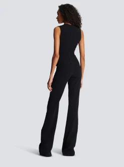 Women Balmain Crepe Jumpsuit
