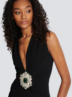 Women Balmain Crepe Jumpsuit