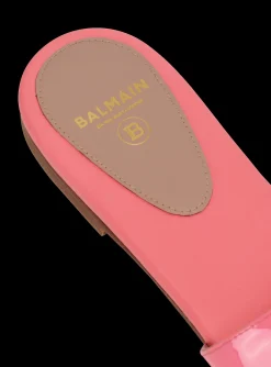 Women Balmain Dafne Patent Leather Mules