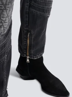 Balmain Denim Biker Jeans