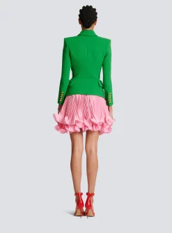 Women Balmain Double Crepe Suit Jacket