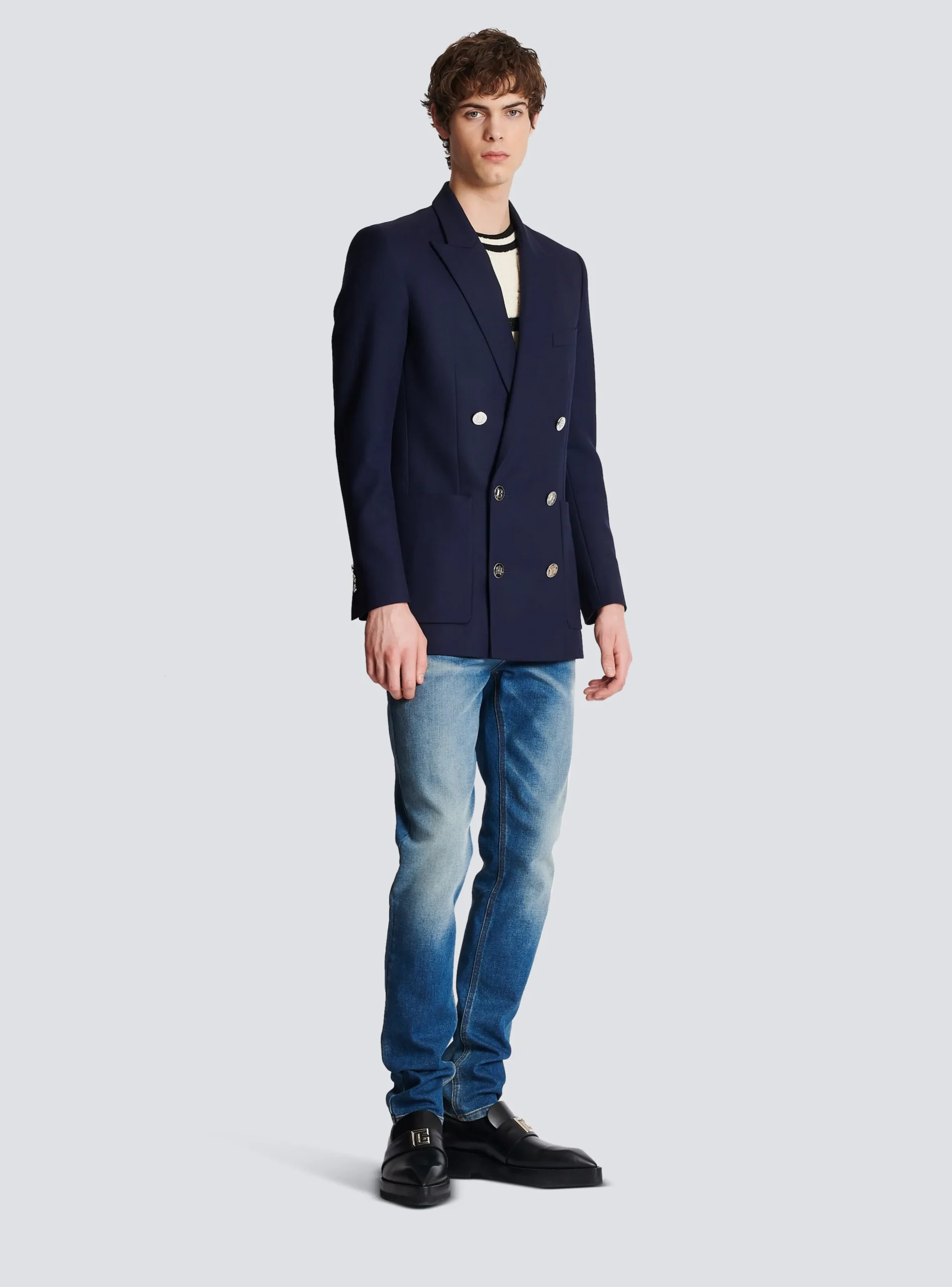 Balmain Double-breasted Buttoned Blazer